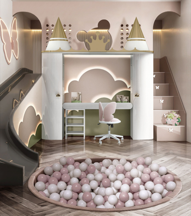 Chambre enfant luxe_LOD architecture interieur