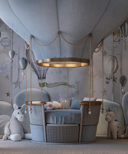 Chambre enfant luxe_LOD architecture interieur