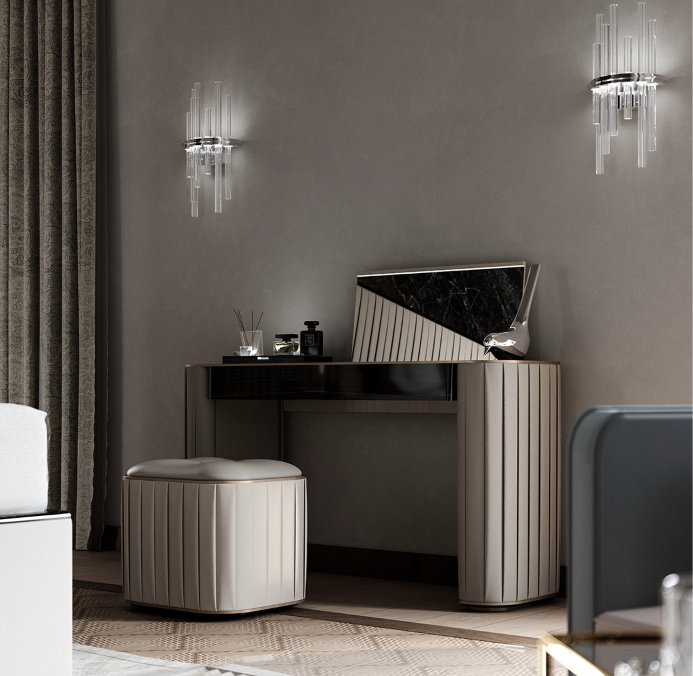 Chambre luxe_LOD architecture interieur